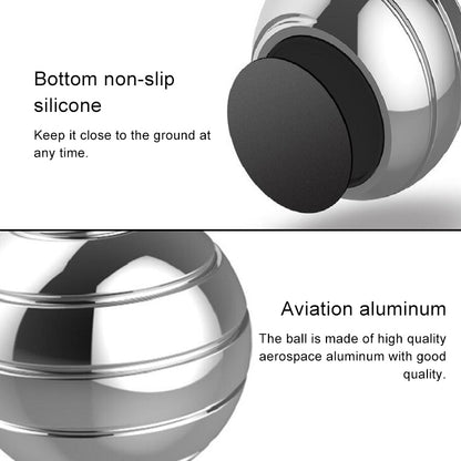 Jouet de bureau Gyroscope de décompression à billes à plateau rotatif entièrement démonté, diamètre 45 mm, diamètre 55 mm
