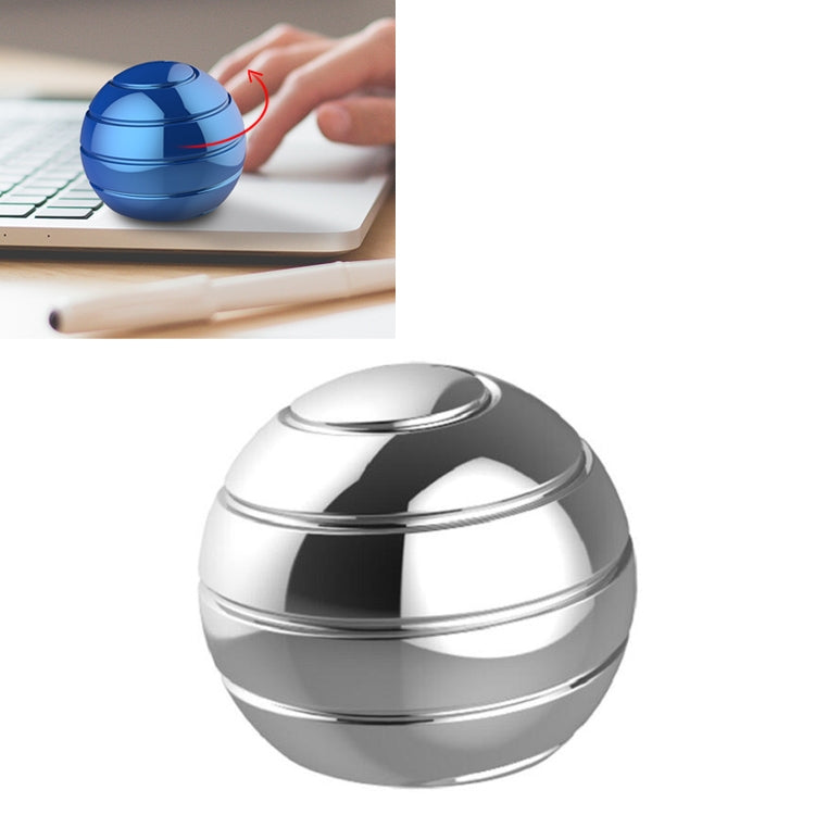 Jouet de bureau Gyroscope de décompression à billes à plateau rotatif entièrement démonté, diamètre 45 mm, diamètre 55 mm