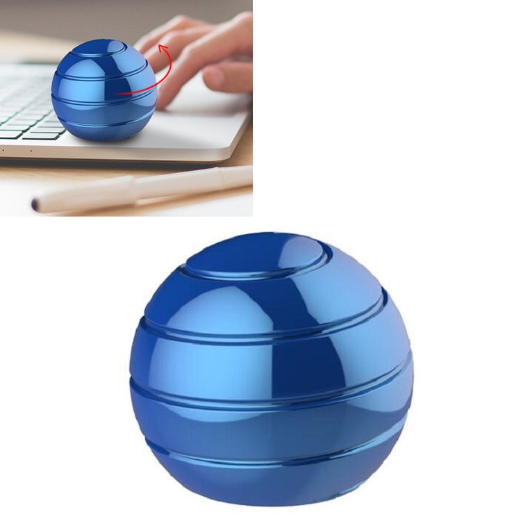 Jouet de bureau Gyroscope de décompression à billes à plateau rotatif entièrement démonté, diamètre 45 mm, diamètre 55 mm