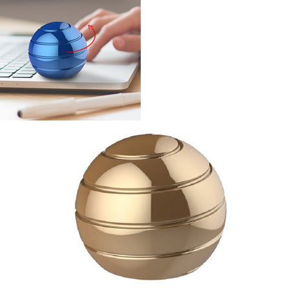 Jouet de bureau Gyroscope de décompression à billes à plateau rotatif entièrement démonté, diamètre 45 mm, diamètre 55 mm