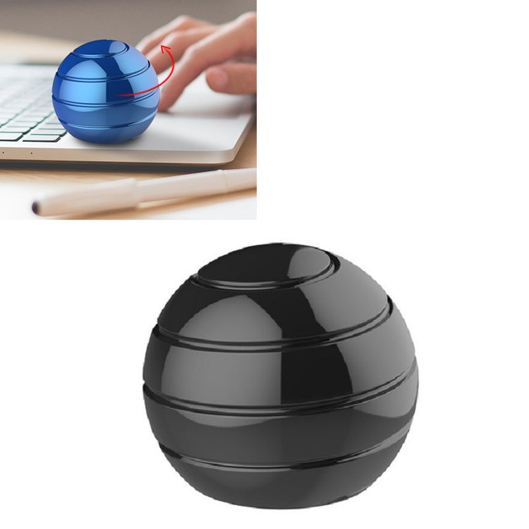 Jouet de bureau Gyroscope de décompression à billes à plateau rotatif entièrement démonté, diamètre 45 mm, diamètre 55 mm