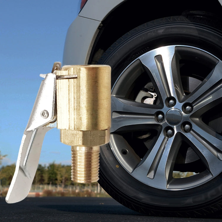 Raccord de serrage pour valve de gonflage de pneu de voiture, Raccord de gonflage