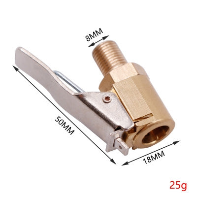 Raccord de serrage pour valve de gonflage de pneu de voiture, Raccord de gonflage