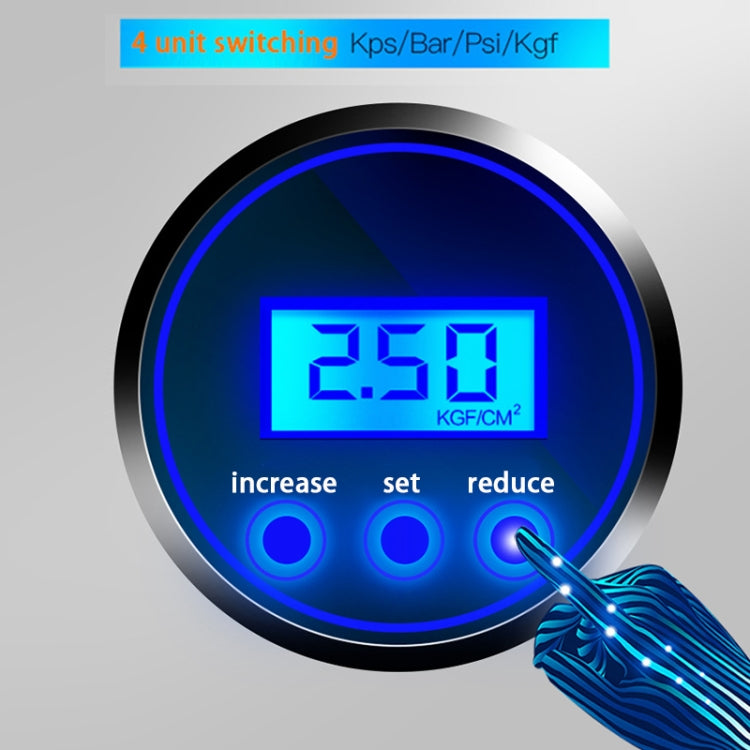 DC 12V 120W 150 PSI Car Air Compressor Inflatable Air Pump with Digital Display Auto Shut Off Gauge, DC 12V 120W 150 PSI