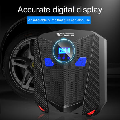 DC 12V 120W 150 PSI Car Air Compressor Inflatable Air Pump with Digital Display Auto Shut Off Gauge, DC 12V 120W 150 PSI