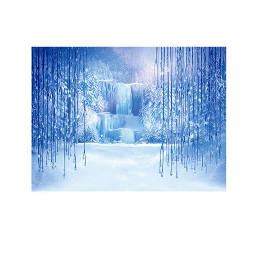 2,1m x 1,5m Décor de Fête La Reine des Neiges Toile de Fond Photo Neige, La Reine des Neiges