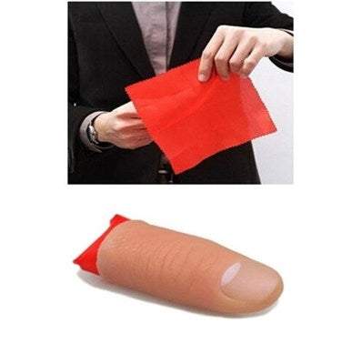Lot de 5 accessoires de magie pour faire disparaître les foulards des doigts et des pouces en caoutchouc,