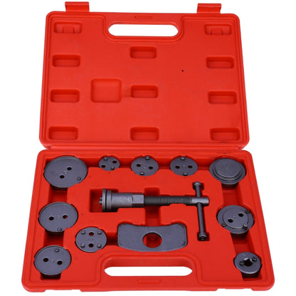 Jeu d'outils universel de rembobinage d'étrier de frein à disque de précision pour voiture, kit de réparation de piston de frein de pompe de frein de plaquette de frein, pompe à air de frein 12 en 1