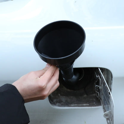 Entonnoirs en plastique universels pour voitures, camions, motos, avec bec souple, outil de versement d'huile, entonnoirs en plastique pour véhicules