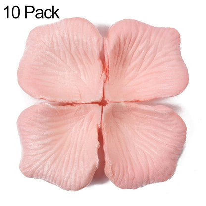 1000pcs / Pack Artificial Wedding Rose Petals Flowers Wedding Decorations