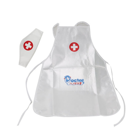 3 Sets Kinder Vortäuschen Arzt Krankenschwester Kostüm Performance Kleidung Spielzeug, 3 Sets Spielzeug Arzt Krankenschwester Kostüm