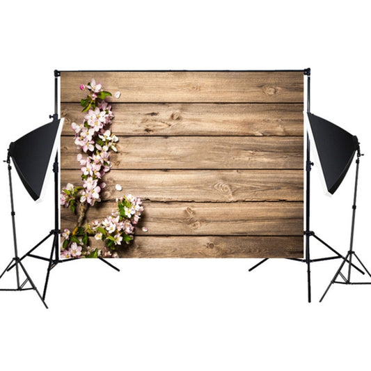 Toile de fond de photographie 3D gourmande en grain de bois imitation 1,25 m x 0,8 m