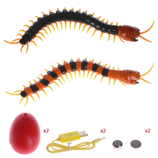 Télécommande Animal Centipede Insecte effrayant Blague Jouets amusants Cadeau pour enfants, Livraison couleur aléatoire, Centipede