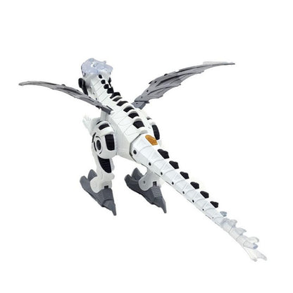 Jouets mécaniques Dinosaure électrique blanc pulvérisé Ptérosaure mécanique Jouet du monde des dinosaures Modèle de dinosaure Cadeaux pour enfants, Jouets dinosaures électriques