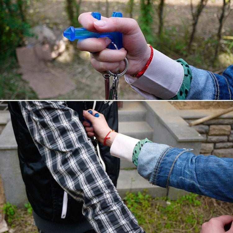 2 PIÈCES Outil de Sécurité Tactique d'Urgence pour Autodéfense Robuste, Protection Personnelle, Foret de Doigt pour Femmes