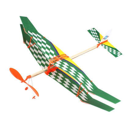 Avion Planeur Modèle de Bricolage Alimenté par Élastique, Jouets Éducatifs, Livraison de Style Aléatoire, Jouet Planeur