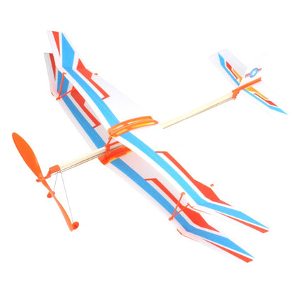 Avion Planeur Modèle de Bricolage Alimenté par Élastique, Jouets Éducatifs, Livraison de Style Aléatoire, Jouet Planeur