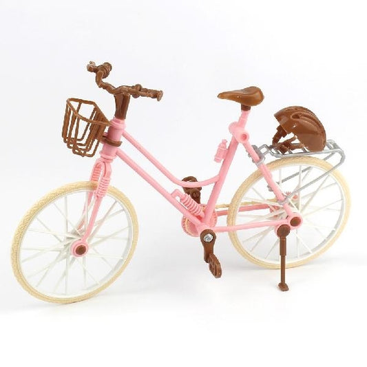 Lot de 3 vélos de poupée détachables, beaux et élégants, pour enfants