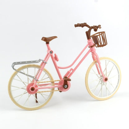 3 PCS Dollhouse Beautiful and Stylish Detachable Children Toy Bicycles, 3 PCS Bicycles