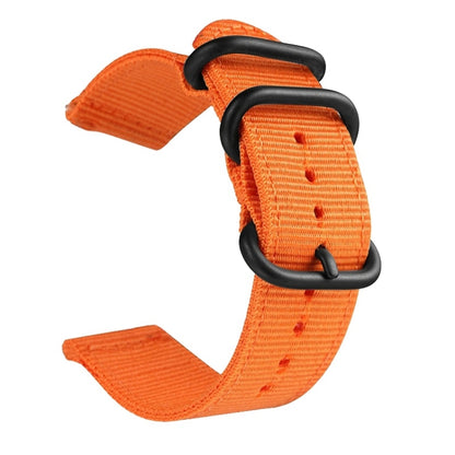 Washable Nylon Canvas Watchband, 18mm, 20mm, 22mm, 24mm