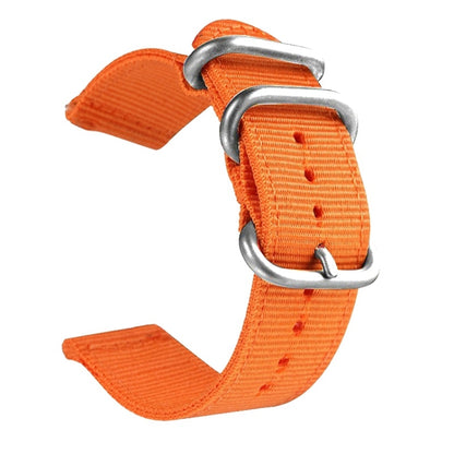 Washable Nylon Canvas Watchband, 18mm, 20mm, 22mm, 24mm
