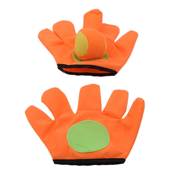 Jouets de Sport en Plein Air Enfants Gants de Capture de Balle Collante en Peluche, S, L