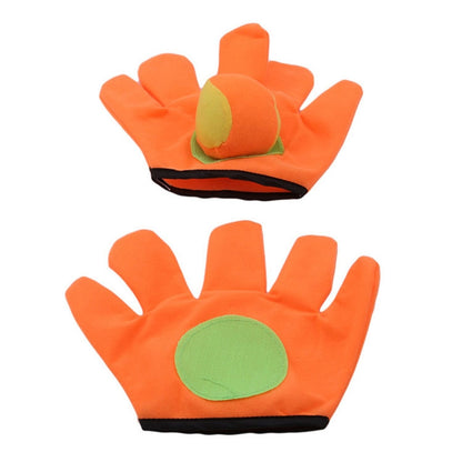 Jouets de Sport en Plein Air Enfants Gants de Capture de Balle Collante en Peluche, S, L