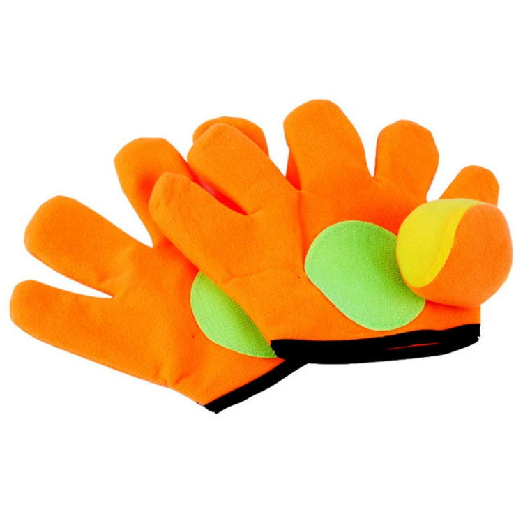 Jouets de Sport en Plein Air Enfants Gants de Capture de Balle Collante en Peluche, S, L