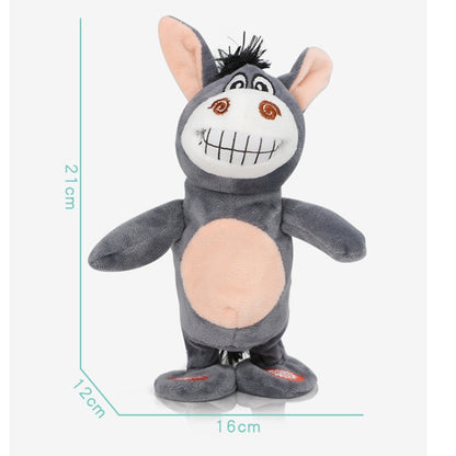 Electronic Pet Interactive Toy Smart Walking Talking Small Donkey Children Birthday Gift, Small Donkey