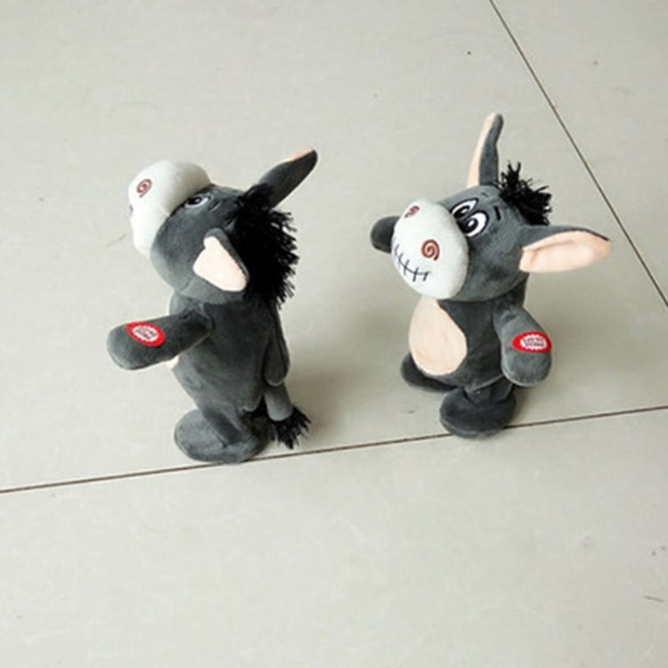 Electronic Pet Interactive Toy Smart Walking Talking Small Donkey Children Birthday Gift, Small Donkey