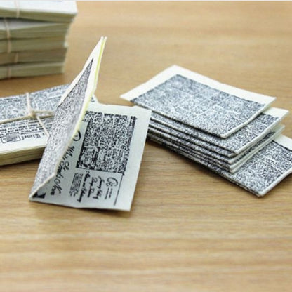 Maison de poupée miniature Simulation un paquet de journaux jouet pour enfants, un paquet de journaux