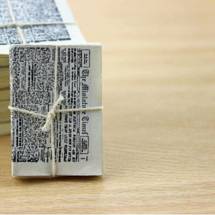 Maison de poupée miniature Simulation un paquet de journaux jouet pour enfants, un paquet de journaux
