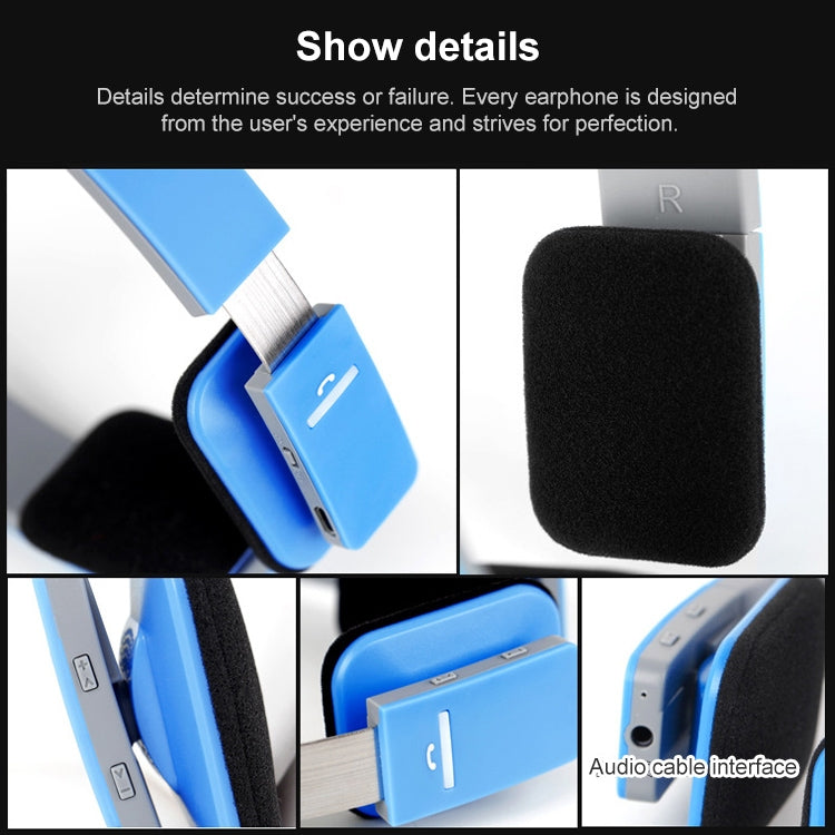 Écouteurs Stéréo Bluetooth Sans Fil Intelligents AEC BQ618 Mains Libres avec Microphone, Support 3.5mm pour Téléphone / Tablette / PSP