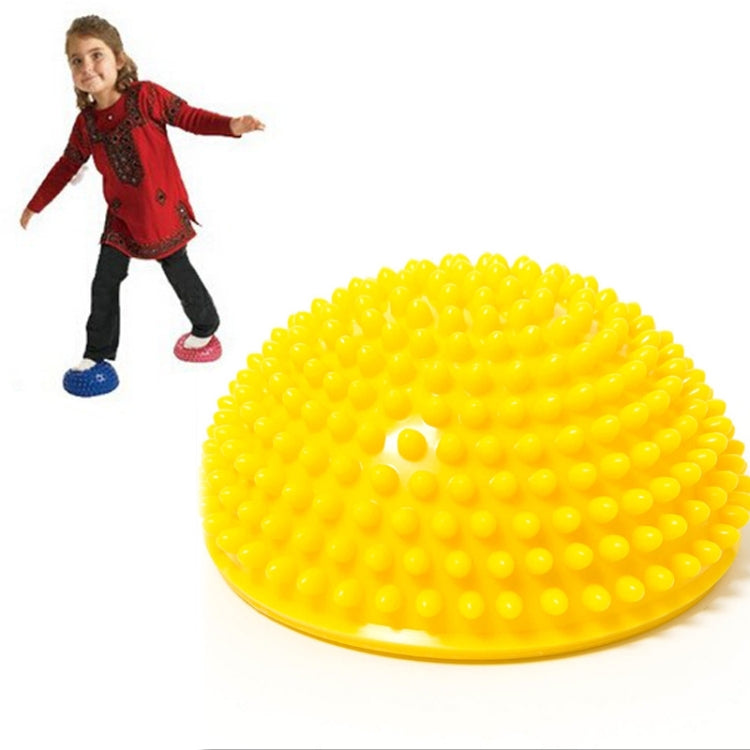 Pierres de gué d'équilibre hémisphérique Balle de massage hérissée Durian Jeux d'intérieur et d d'extérieur d'intégration sensorielle Jouets pour enfants, Jaune, Violet, Rose Rouge, Rouge, Bleu, Vert