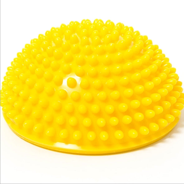 Pierres de gué d'équilibre hémisphérique Balle de massage hérissée Durian Jeux d'intérieur et d d'extérieur d'intégration sensorielle Jouets pour enfants, Jaune, Violet, Rose Rouge, Rouge, Bleu, Vert