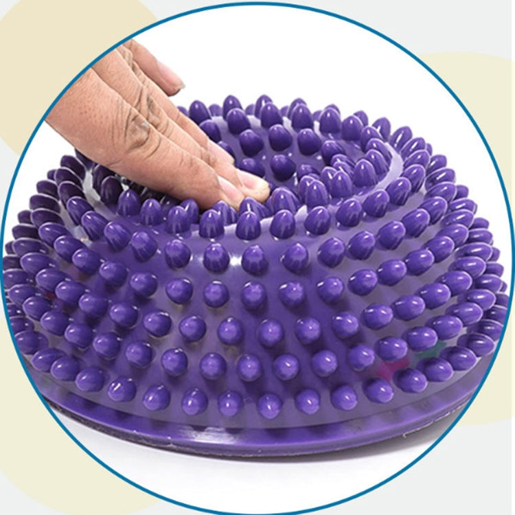 Pierres de gué d'équilibre hémisphérique Balle de massage hérissée Durian Jeux d'intérieur et d d'extérieur d'intégration sensorielle Jouets pour enfants, Jaune, Violet, Rose Rouge, Rouge, Bleu, Vert