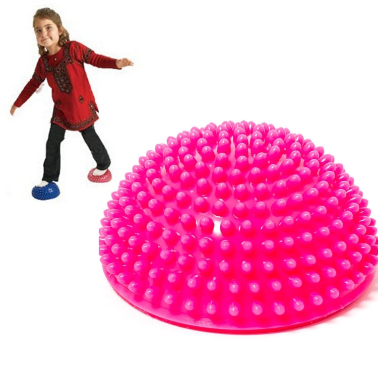 Pierres de gué d'équilibre hémisphérique Balle de massage hérissée Durian Jeux d'intérieur et d d'extérieur d'intégration sensorielle Jouets pour enfants, Jaune, Violet, Rose Rouge, Rouge, Bleu, Vert