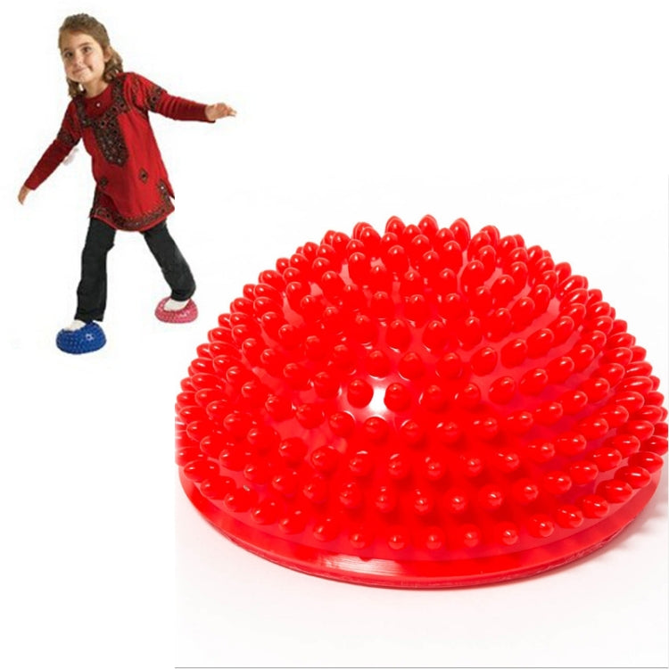 Pierres de gué d'équilibre hémisphérique Balle de massage hérissée Durian Jeux d'intérieur et d d'extérieur d'intégration sensorielle Jouets pour enfants, Jaune, Violet, Rose Rouge, Rouge, Bleu, Vert