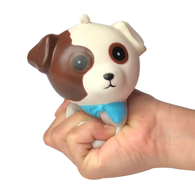 Jouets Squishy à Monter Lentement pour Enfants, Anti-Stress pour Enfants, Cadeau de Noël, Adorable petit chien (blanc), Adorable petit chien (jaune)