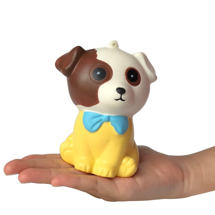 Jouets Squishy à Monter Lentement pour Enfants, Anti-Stress pour Enfants, Cadeau de Noël, Adorable petit chien (blanc), Adorable petit chien (jaune)