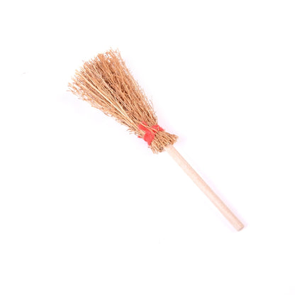 2 balais miniatures en bois pour maison de poupée, accessoires de cuisine ou de patio, jouets éducatifs pour enfants