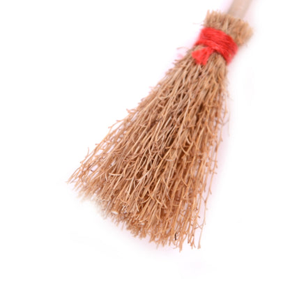 2 balais miniatures en bois pour maison de poupée, accessoires de cuisine ou de patio, jouets éducatifs pour enfants