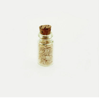 4 PCS / Set Doll House Kitchen Accessories Miniature Glass Food Bottle, Glass Food Bottle