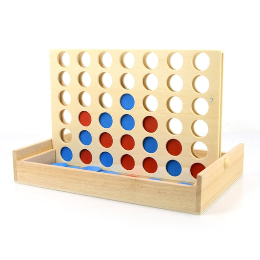 Jouets Éducatifs en Bois pour Enfants - Dames/Checkers Verticales, Dames Verticales