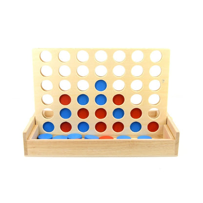 Jouets Éducatifs en Bois pour Enfants - Dames/Checkers Verticales, Dames Verticales