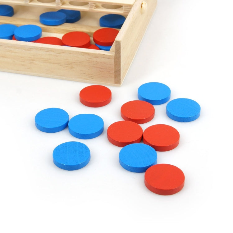 Jouets Éducatifs en Bois pour Enfants - Dames/Checkers Verticales, Dames Verticales