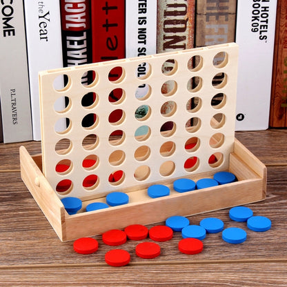 Jouets Éducatifs en Bois pour Enfants - Dames/Checkers Verticales, Dames Verticales