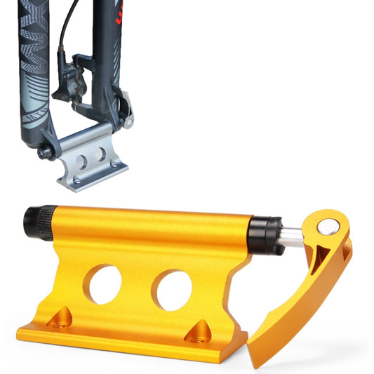 Bicycle Front Fork Fixed Clip Luggage Rack, (Yellow), (Silver), (Black), (Red)