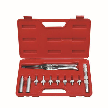 11pcs Ensemble de pinces extracteur et installateur de joint de tige de soupape, 11pcs