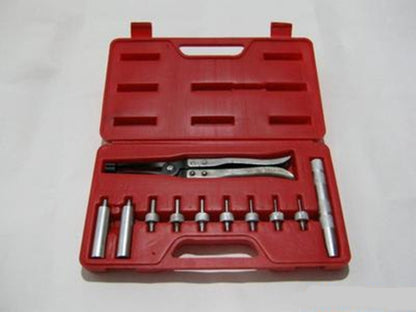 11pcs Ensemble de pinces extracteur et installateur de joint de tige de soupape, 11pcs